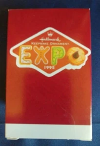 1995 Hallmark Keepsake Ornament KOCC EXPO 95 COOKIE Chipmunk Baker NIB - Picture 1 of 4