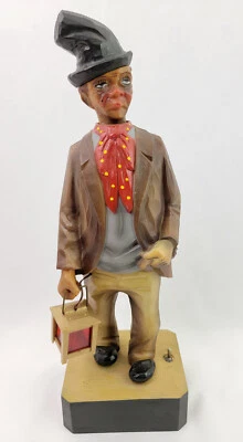 Boneco vintage 1960's Whistling Hobo operado por bateria WACO Japão - Imagem 1 de 4