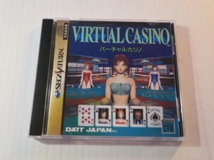 VIRTUAL CASINO   ---- pour SEGA SATURN JAPONAIS - T-27301G - Picture 1 of 3