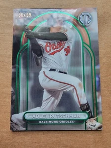 Adley Rutschman 2024 Topps Tribute Green Parallel Baseball Card 36/99 #51 - Picture 1 of 10