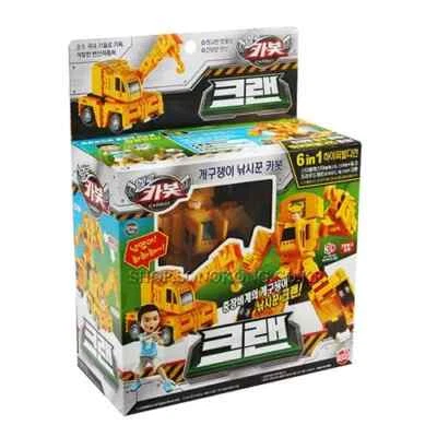 Hello Carbot CRAN Crane Fisherman Transforming Robot Car Toy - Image 1 of 4