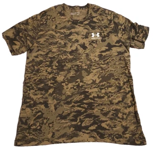 Under Armour Heat Gear Men's 2XL Active Wear T-shirt Camouflage Pattern - Picture 1 of 7
