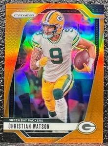 2024 Panini Prizm Football Orange - 103 Christian Watson /249 - Bild 1 von 2