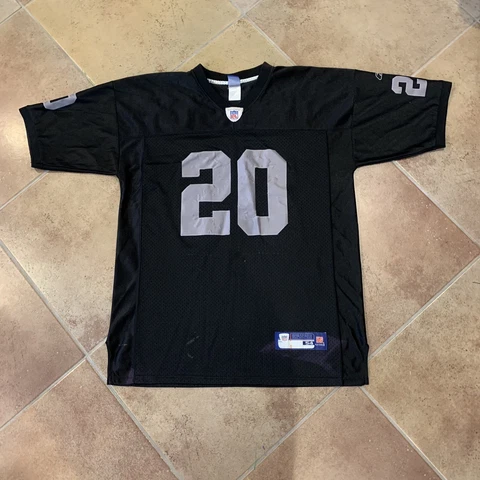 Reebok NFL Oakland Raiders Darren McFadden #20 Jersey Sewn Size 54 Cover