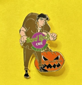 Vintage Hard Rock Cafe Halloween Frankenstein 2000 Kobe pin Large 2" - Picture 1 of 6