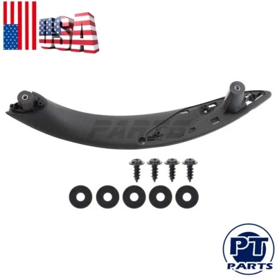 Front Left Black Inner Trim Door Pull Handle For BMW 340i 420i 430i 440i 428i  - Image 1 of 4