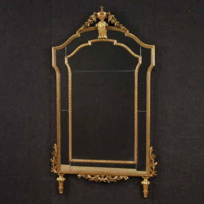 Great gold mirror antique style Louis XVI furniture frame 20th century - Image 1 of 4