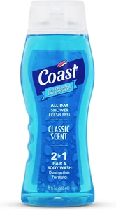 Jabón corporal y cabello Coast, aroma clásico, botella de 18 fl oz - Imagen 1 de 12