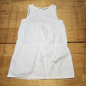 VINEYARD VINES sz 6 Corduroy Jumper Dress Ivory White - Picture 1 of 7