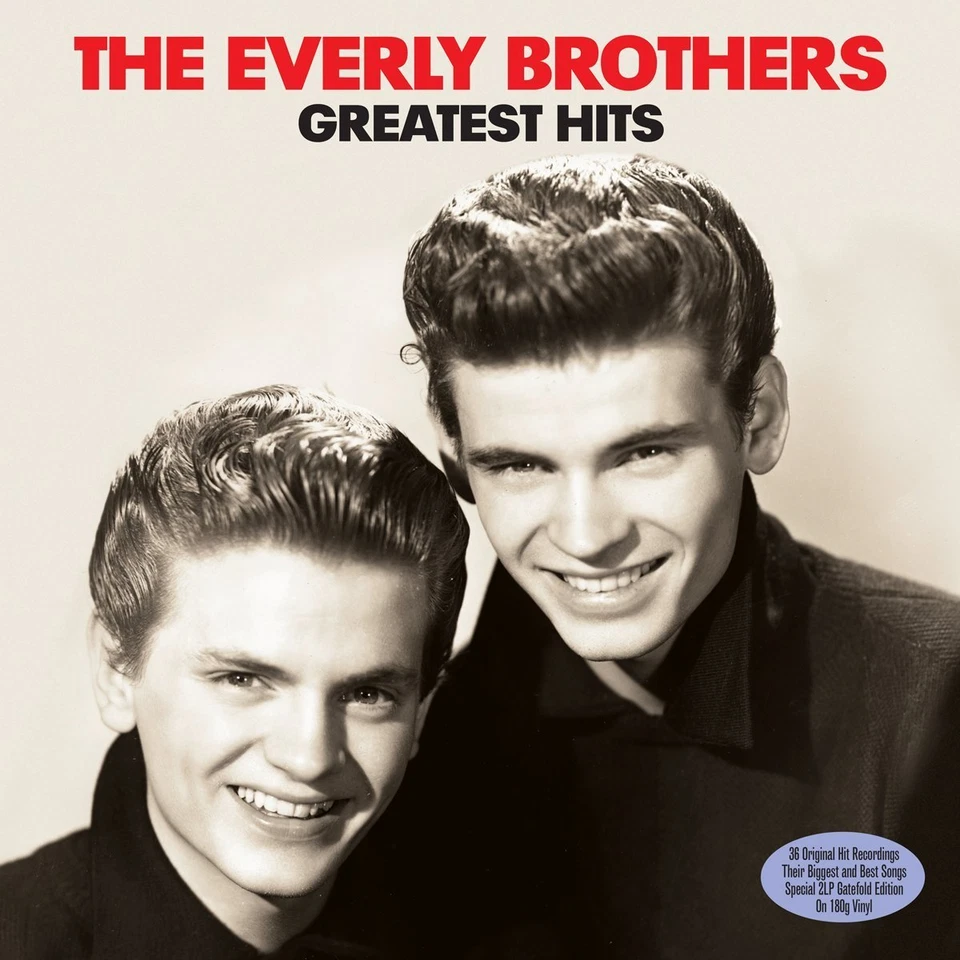 THE EVERLY BROTHERS - GREATEST HITS (2LP GATEFOLD 180G VINYL) NEW/SEALED - Image 1 of 1
