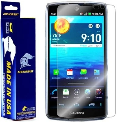 [2 Pack] ArmorSuit Pantech Discover Clear Anti-Bubble Screen Protector - Image 1 of 4