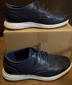 Cole Haan Herren Blau Budapester Oxford Stil C31479 Herren Größe 9 - Bild 1 von 5