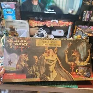 Star Wars Episode 1: Jar Jar Binks 1999 3d Board Game in Shrink! - Picture 1 of 3