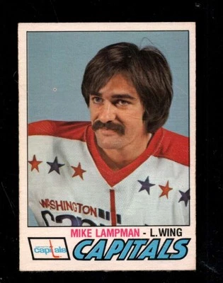 1977-78 O-PEE-CHEE #396 MIKE LAMPMAN EXMT CAPITALS *X107781 - Image 1 of 2