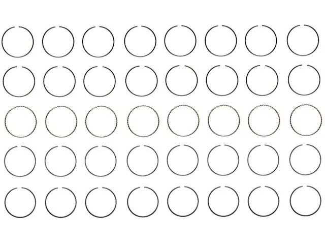 Anillo de pistón para Cadillac Eldorado Dakota Durango Ram 1500 Grand Cherokee XP71P1 Foto 1 de 1