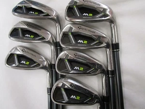 TaylorMade M2 2019 Iron Set 6pcs 5-PW REAX 65 Flex R - Picture 1 of 7