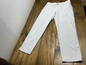 Lululemon Men’s Classic Fit Cream Performance ABC Pants Size 31x28 - Picture 1 of 11