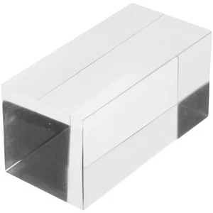 Plymor Clear Polished Acrylic Rectangular Display Block, 1.5" H x 3" W x 1.5" D - Picture 1 of 1