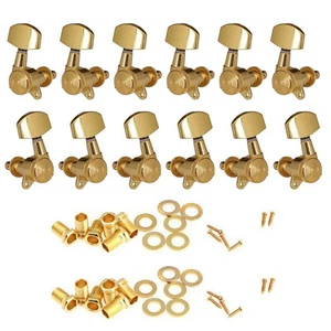 Guitar String Tuning Pegs Locking Key Machine Head For Electric Acoustic Guitars - Picture 1 of 7