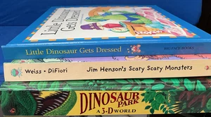 Lot of 3 - Monsters/Dinosaur Pop Up Hardcover Books Various Authors - Bild 1 von 8