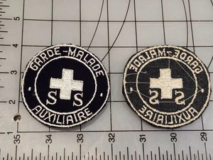 Original Patch Garde Malade Auxiliaire Patch Cut Edge 4048 - Picture 1 of 3