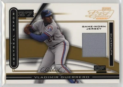 Pieza de juego de playoffs 2003 oro/50 Vladimir Guerrero #POG-100 HOF Foto 1 de 2