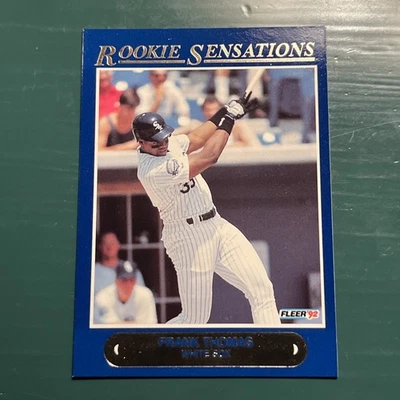 Fleer Rookie Sensations 1992 - Frank Thomas #1 Foto 1 de 2