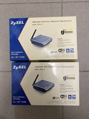 Zyxel WLAN Bridge G570S 2Stück!! Neu OVP - Bild 1 von 4