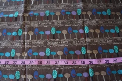 Stammbaum braun Heidi Grace Together Stoff - fast 1 1/2 Yards - Bild 1 von 2