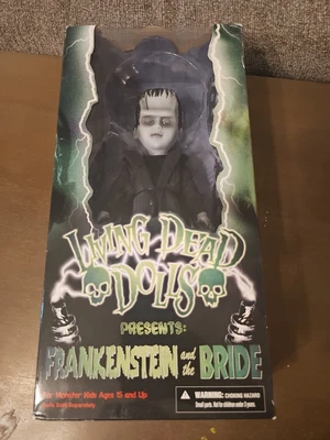 New - Living Dead Dolls Frankenstein & The Bride: Frankenstein 10" Doll Box - Image 1 of 4