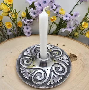 Chime Candle Holder for .5 inch Candles / Incense Cone Burner / Palo Santo - Picture 1 of 9