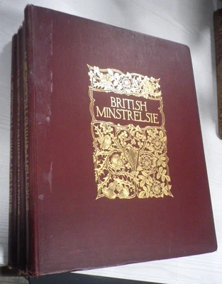 British Minstrelsie In Four Volumes - Grieg, Parry, Bussell, et al - Jack/Grange - Image 1 of 4