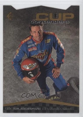 1995 SP Cup Contenders Die-Cut Ted Musgrave #13 - Image 1 of 2
