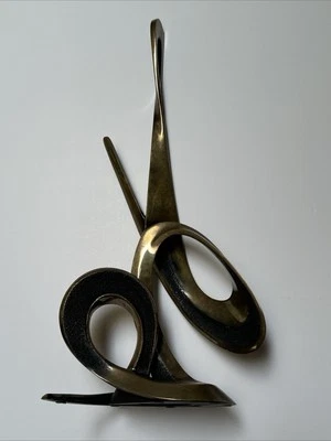 LARGE BOB BENNETT BRONZE SCULPTURE STATUE ABSTRACT MODERNISM VINTAGE SIGNED RARE - Image 1 of 4