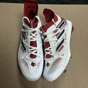 Adidas Afterburner Louisville Cardinals Red Baseball Cleats Men Size 11 IF1688 - Picture 1 of 9