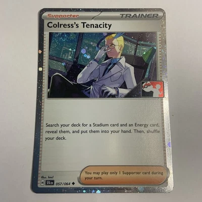 Colress's Tenacity 057/064 Prize Pack Series Cards Holo NM - Image 1 of 2
