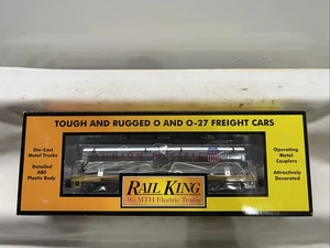 Rail King MTH Trains Union Pacific 3 Dome Tank Car Silve O Scale 30-73310 NIB - Picture 1 of 8