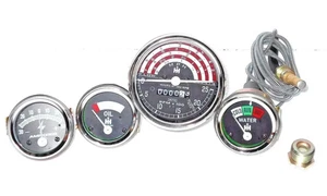 IH B250,B275,B414,276,354,434,444 Tachometer+Temp+Oil Pressure+Ampere Gauge Kit - Picture 1 of 3
