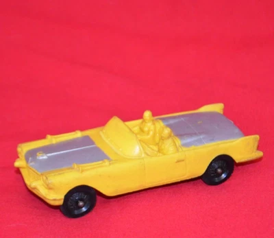 Cadillac Eldorado 504 1958 amarillo 4,5" de goma castaño rojizo vintage Foto 1 de 4