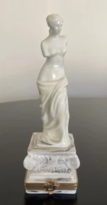 Pierre Arquie Limoges Peint Main VENUS de Milo limitierte Auflage 62/750 6,5" Schmuckschatulle - Bild 1 von 5