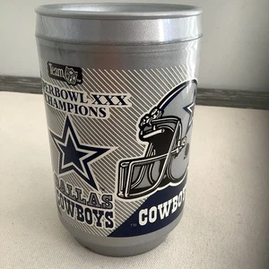 Vintage NFL Dallas Cowboys Super Bowl 30 Champions Custom Edge 1996 Tasse ohne Deckel - Bild 1 von 13