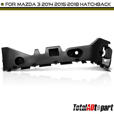 Retenedor de parachoques de plástico trasero izquierdo lado conductor para Mazda 3 2014-2018 escotilla Foto 1 de 4