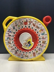 *VIDEO* Juguete de aprendizaje Disney See N Say Mickey Mouse ABC 1989 funciona Mattel - Imagen 1 de 7