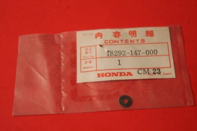 NOS Honda OEM GASKET MUFFLER PROTECTOR XL75 CB400 CB450 PA50 NU50 18292-147-000  - Imagem 1 de 3