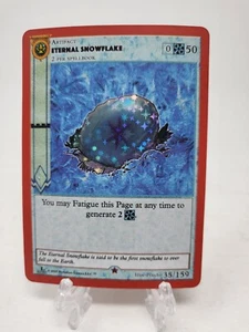 MetaZoo ETERNAL SNOWFLAKE 35/159 Reverse Holo Cryptid Nation 1° Edizione CN1 - Foto 1 di 2