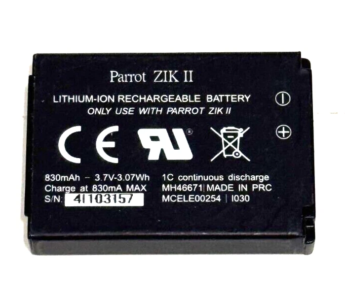 Genuine Authentic Parrot ZIK II - ZIK 2 - 830mAh LI-ON Battery - Image 1 of 2