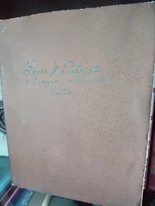 RARE_Lover & Patriot_Henry Bertram Lister_draft copy_1935_Inscribed by Author - Bild 1 von 10