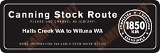 Canning Stock Route Version 2 Bumper Sticker