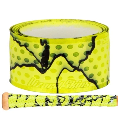 Lizard Skins DSP Béisbol Softbol Bate Agarre Neón Camuflaje 0.5mm Amarillo Verde Negro Foto 1 de 4