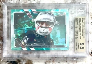 2021 Topps Sapphire F1 Max Verstappen Aqua IV Image Variation /99 BGS 9.5 GEM #3 - Picture 1 of 2